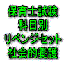 令和７年（前期）保育士試験科目別リベンジセット社会的養護（ＰＤＦ版・配送なし）